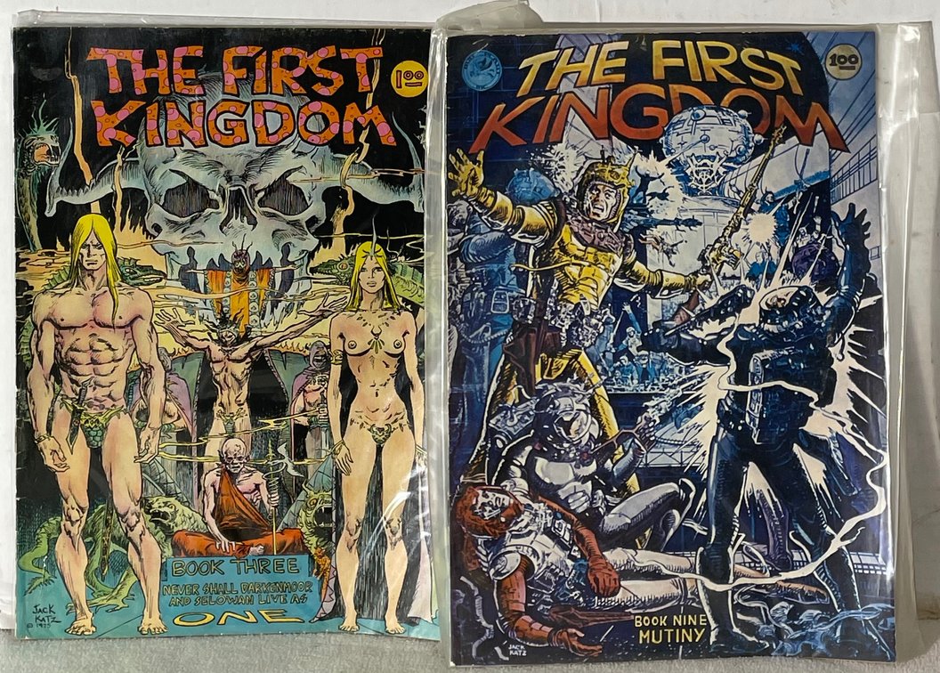 2 of The First Kingdom (Book Three and Nine) Comic Books