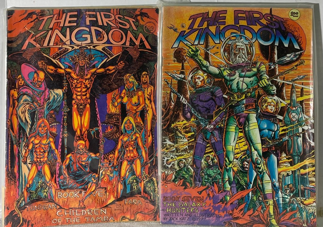 2 of The First Kingdom (Book Five and Seven) Comic Books