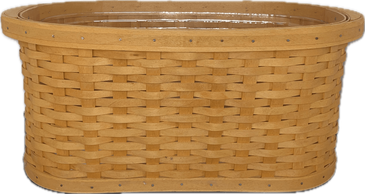 Longaberger 2001 Small Workload Basket with Protector