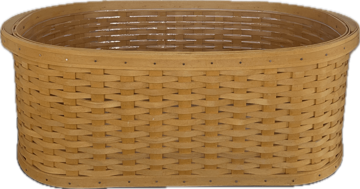 Longaberger 2001 Large Workload Basket with Protector