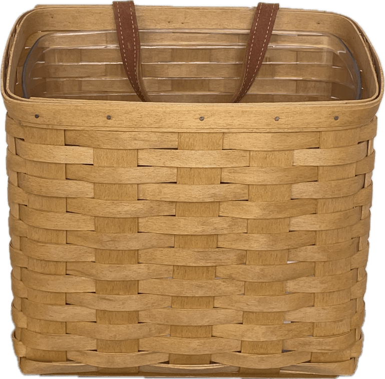 Longaberger 2005 Wall Pocket Basket with Hard Protector