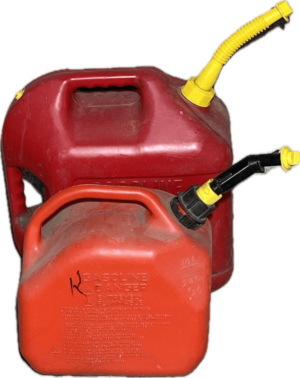 2.5 and 5 Gallon Fuel Cans