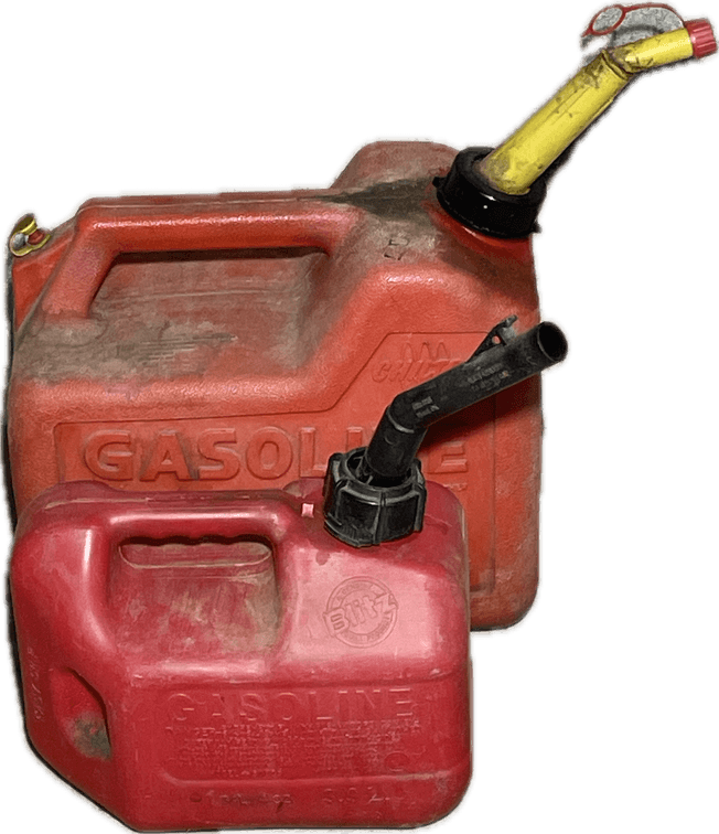 1 and 2.5 Gallon Fuel Cans
