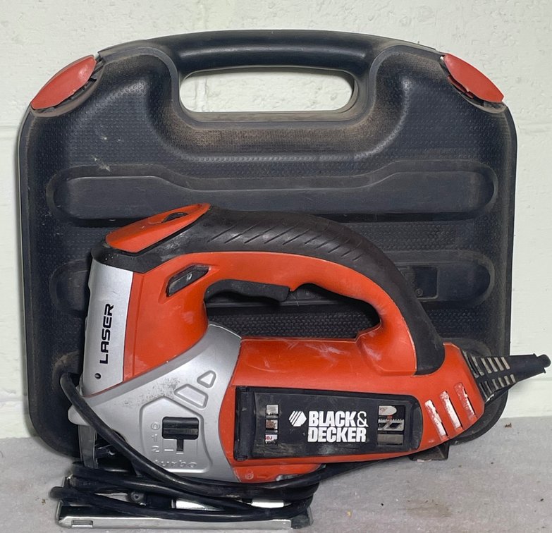 Black and Decker Electric Jigsaw with Laser (Works)