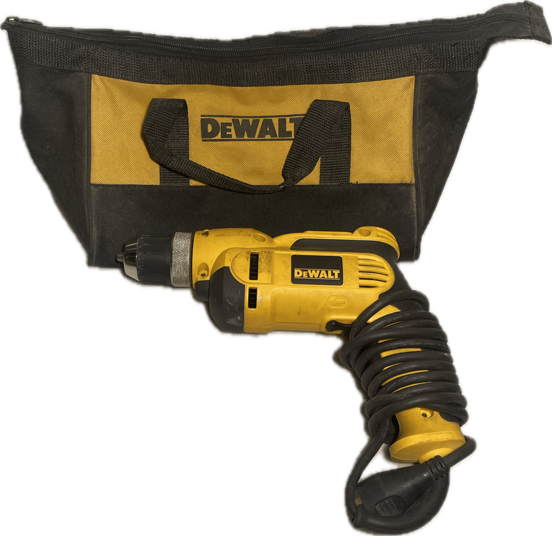 DeWalt Electric 3/8” Drill Works with Soft Case