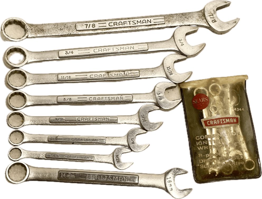 Craftsman Standard Wrenches, 1 Metric Wrench and Combination Ignition Wrench Set