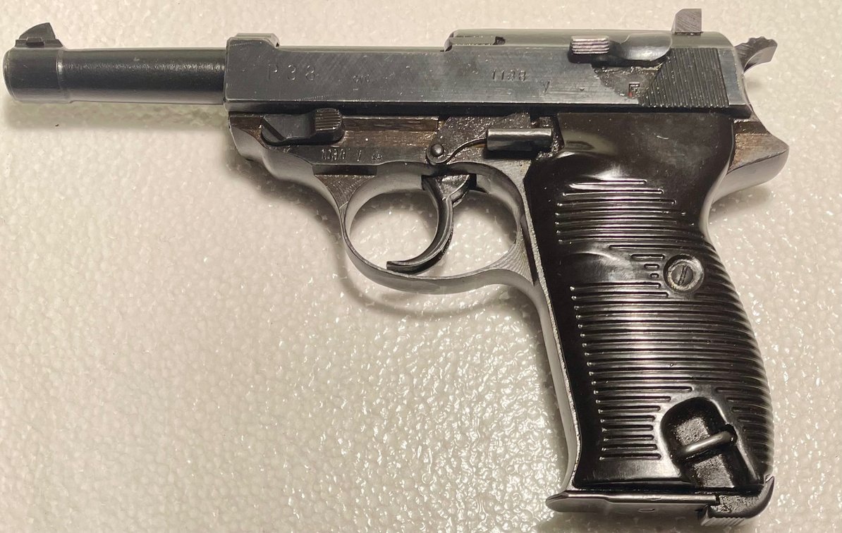 Walther P38 9MM Handgun with Holster