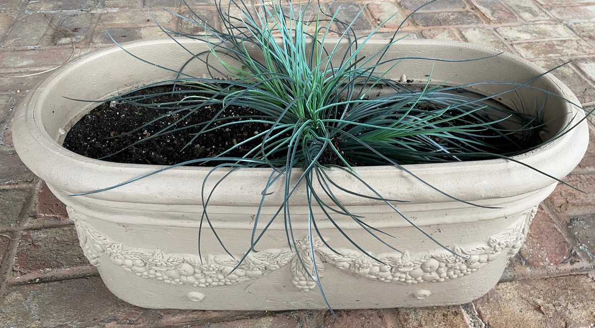 Plastic Flower Pot with Artificial Plant