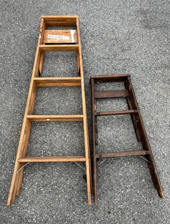 Wooden Step Ladders