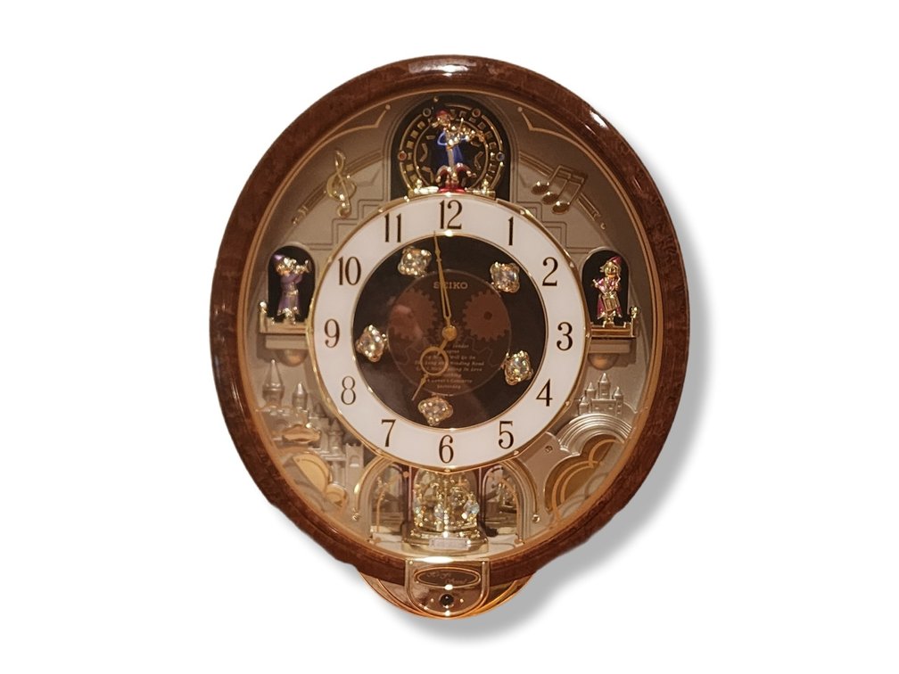 Seiko Hi-Fi Sound Clock Crystallized With Swarovski