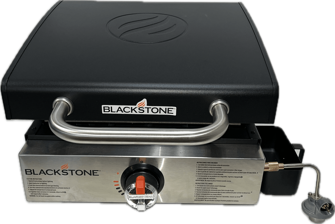 Brand New Blackstone 17” Griddle with Cover, Never Seasoned or Used