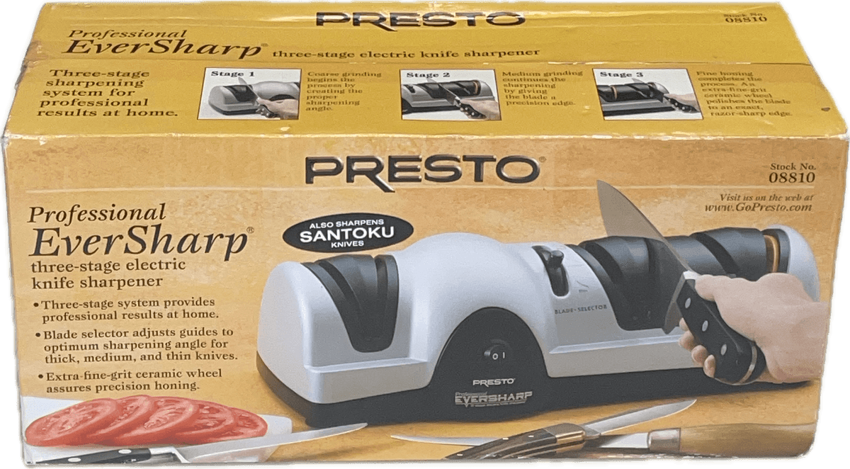 New in Box Presto Professional Ever Sharp Knife Sharpener