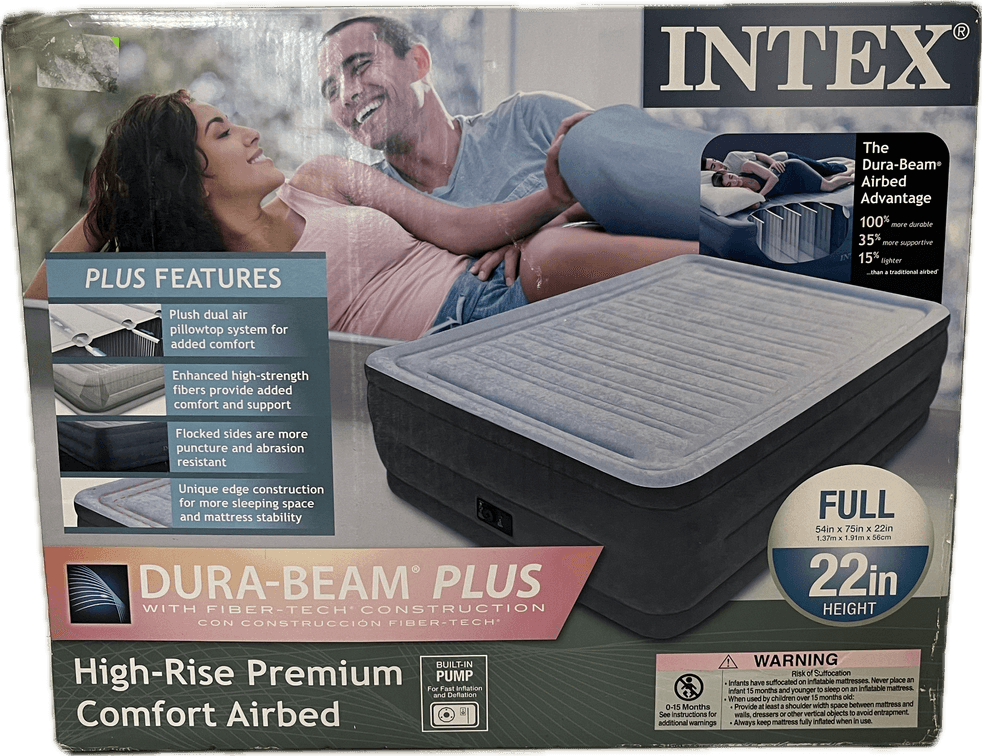Brand New Intex High-Rise Premium Comfort Airbed