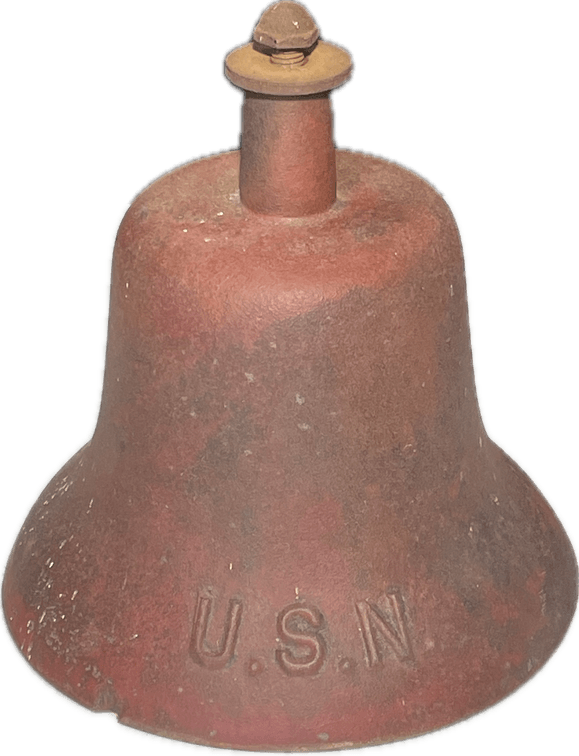 Cast Iron U.S.N. Bell