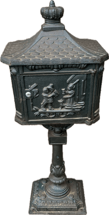 Cast Iron Mailbox