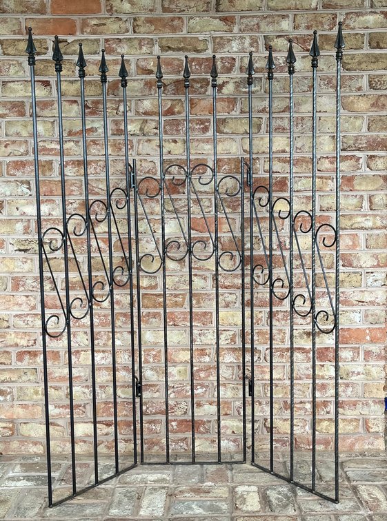 Decorative Wrought Iron Back Drop