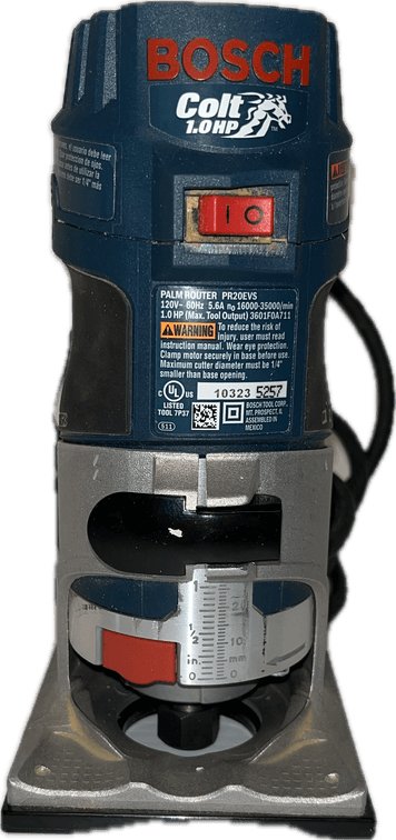 Bosche Colt 1HP Pal Router with Case