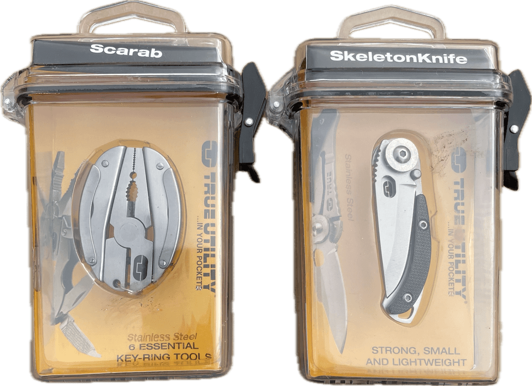 True Utility Skeleton Knife and Scarab