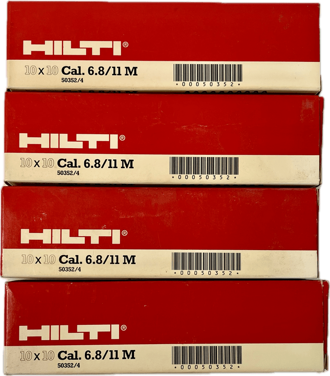 Hilti 10x10 Cal. 6.8/11M Cartridge Strips