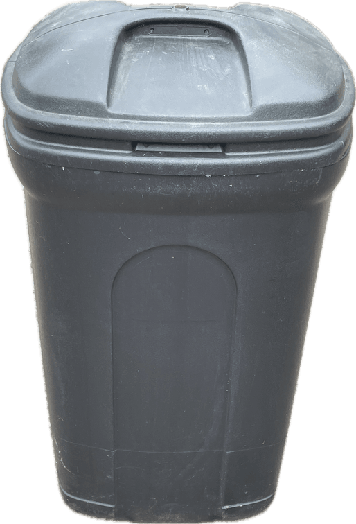 34 Gallon Trash Can on Wheels