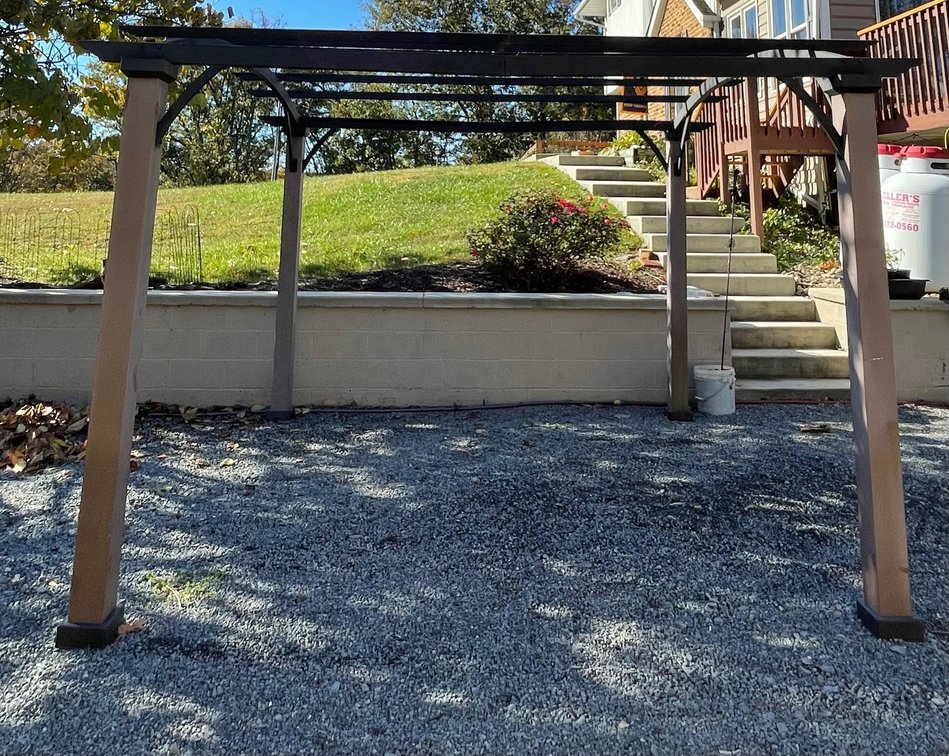 Pergola (Bring Tools to Take Apart)