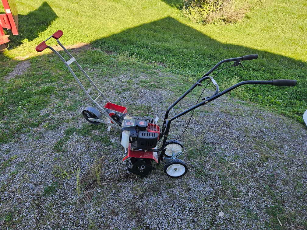 Earthway Garden Seeder, Earthquake 43cc Mini Cultivator