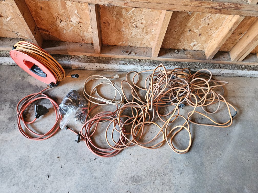 Assortment of Extension Cords