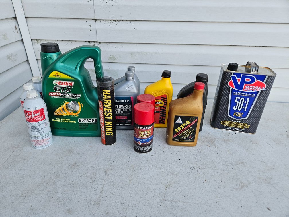 Assortment of Motor Oils