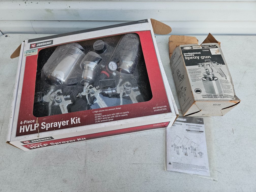 Spray Gun, HVLP Sprayer Kit