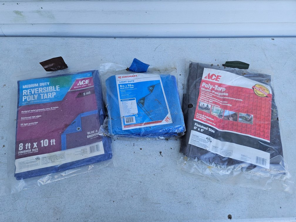 Assortment of Tarps