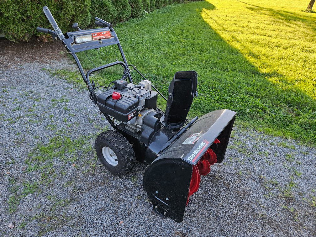 Yard Machines Snow Blower