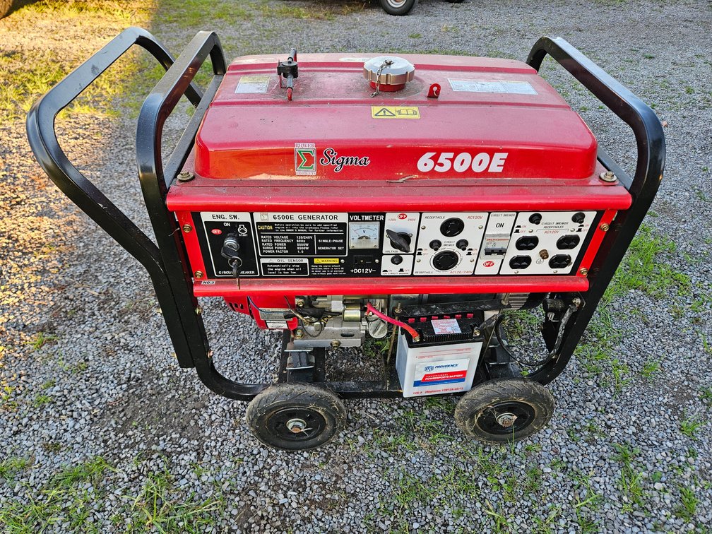 Sigma 6500E Generator