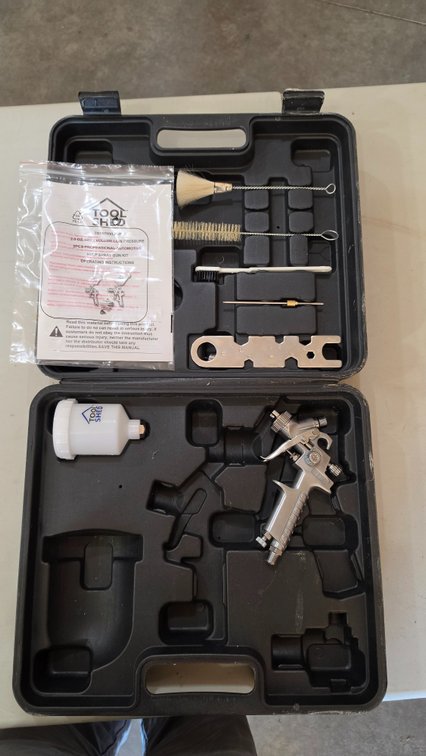 High pressure paint kit