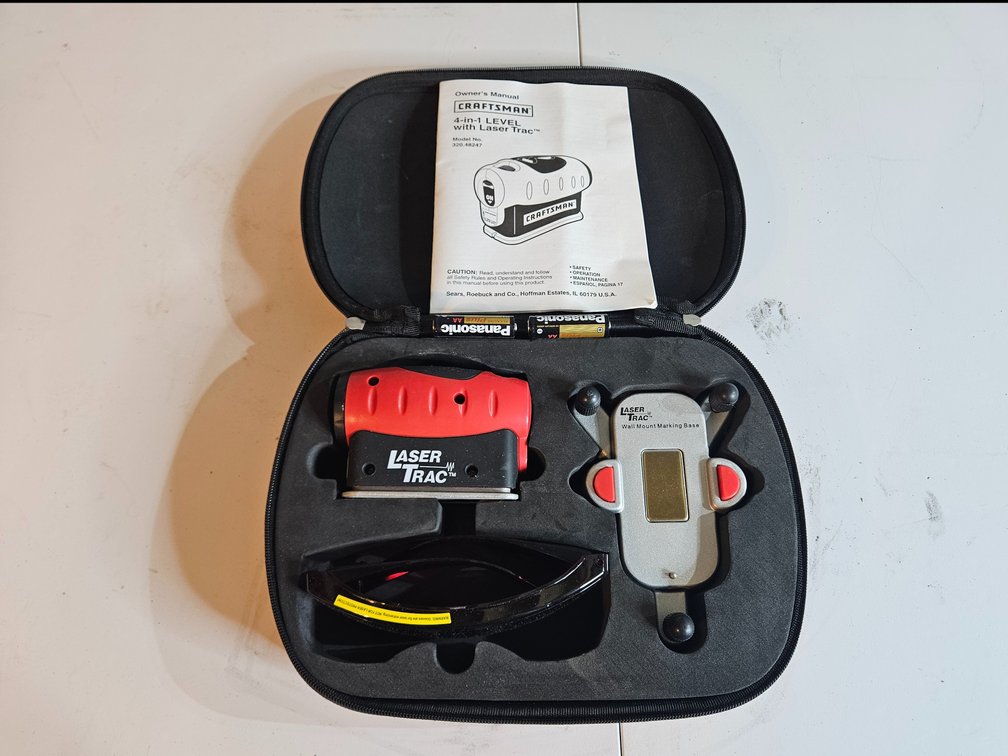 Craftsman 4-in-1 Level with Laser Trac
