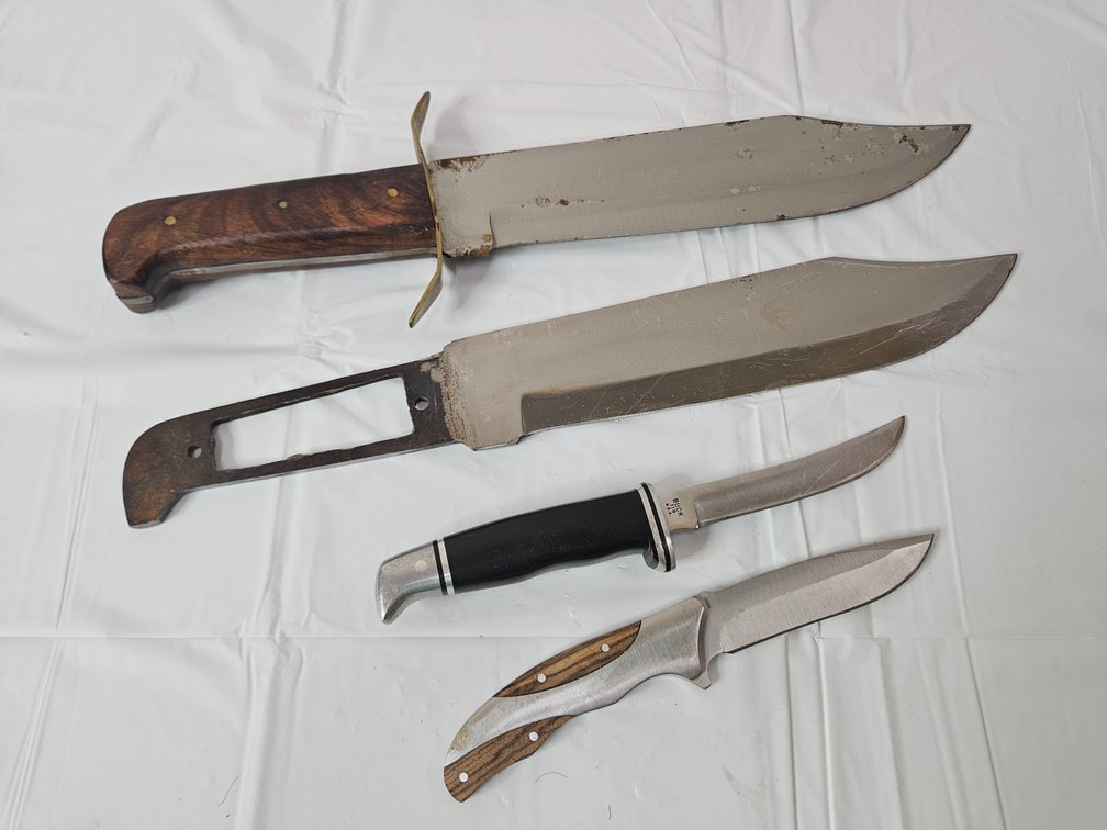 Bowie Knife, Skeletal Knife, Small Hunting Knife, Small Skinning Knife