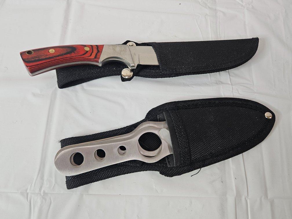 Small Hunting Knife, Spear Point Throwing Knives