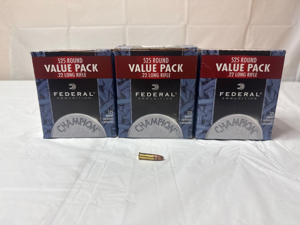 Federal .22cal 36 Grain ammo