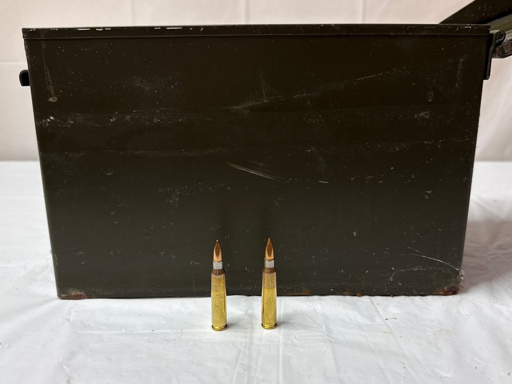 Assortment of .223 Ammo with Ammo Can
