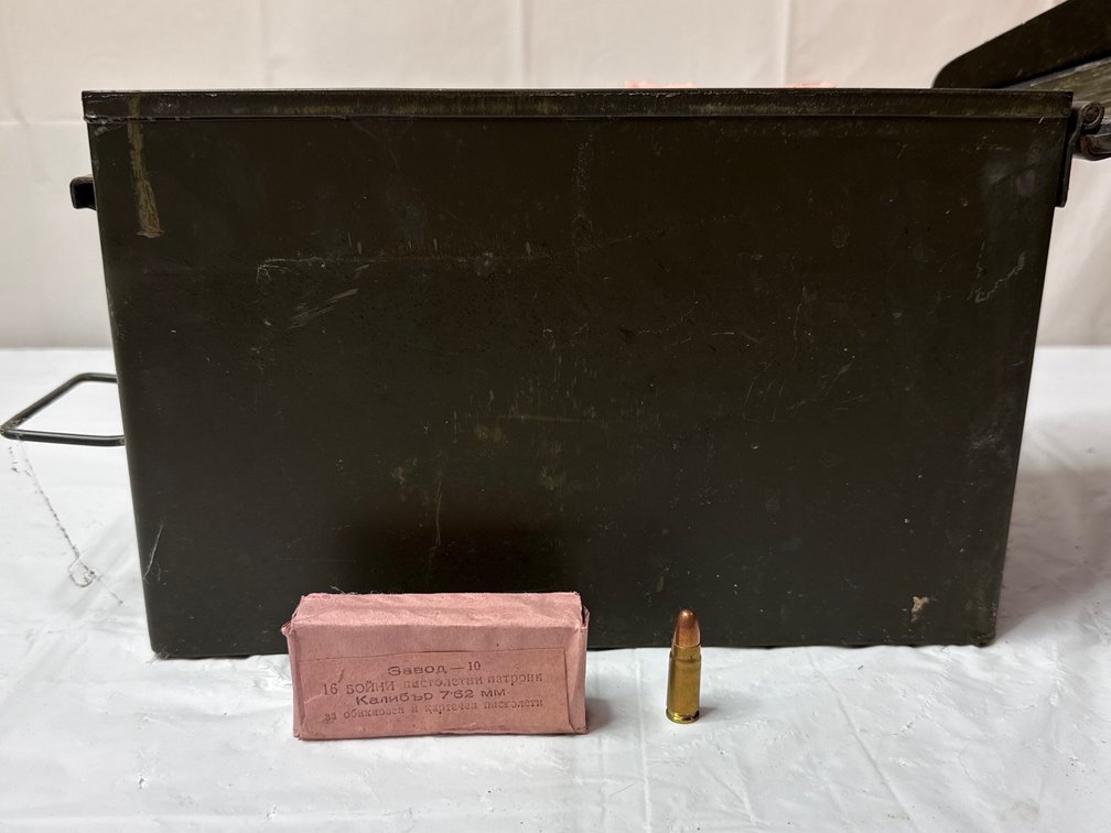 Assortment of 7.62x25mm Ammo
