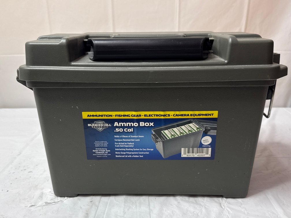 Plastic Ammo Can