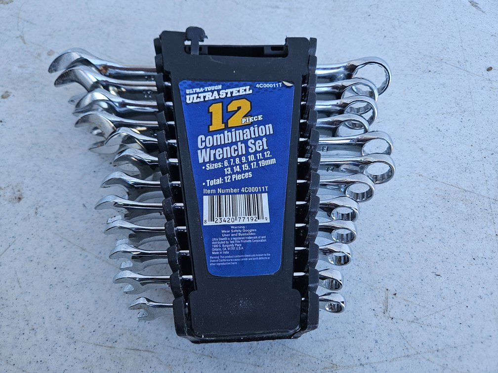 Ultra Steel Wrench Set