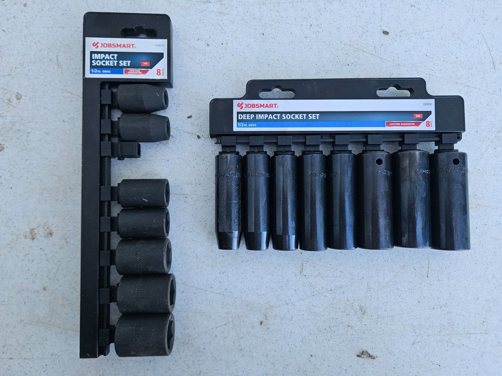 JobSmart Impact Socket Sets