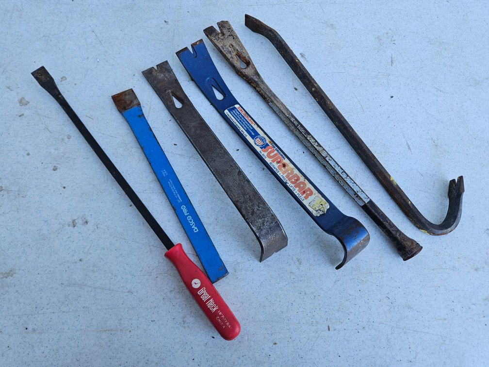 Assortment of Pry Bars