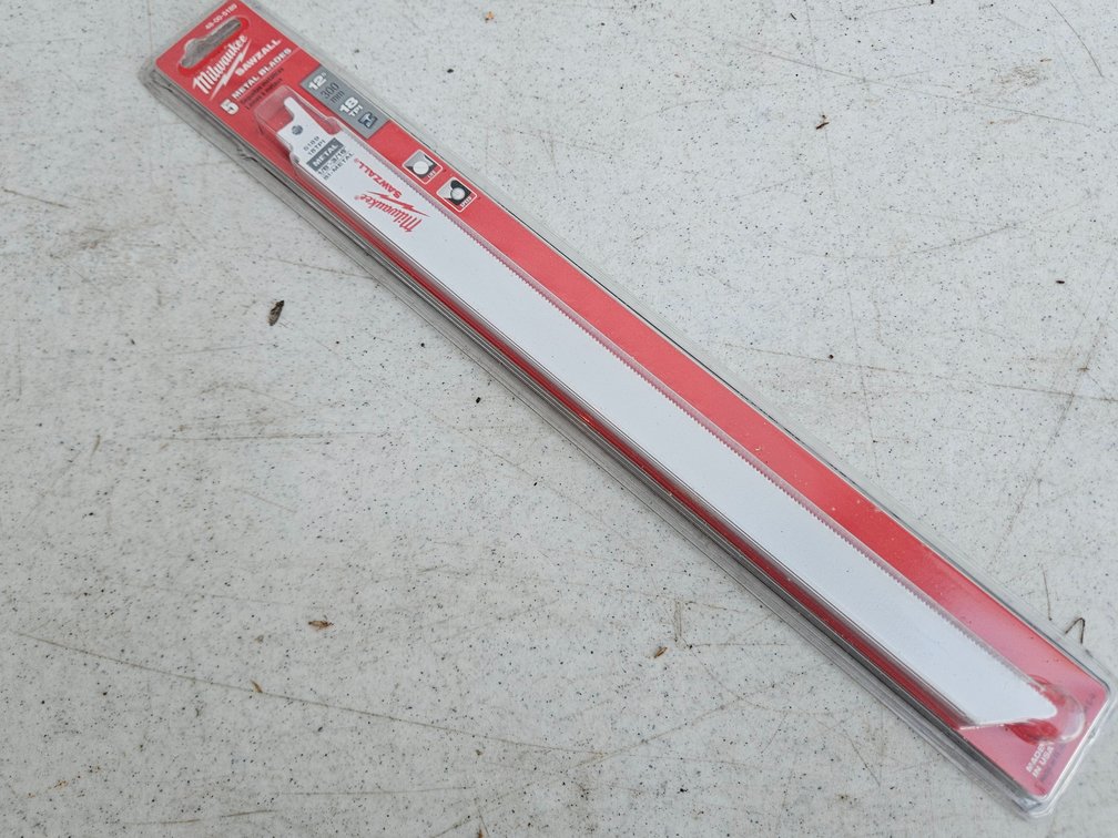 Milwaukee Sawzall Metal Blades