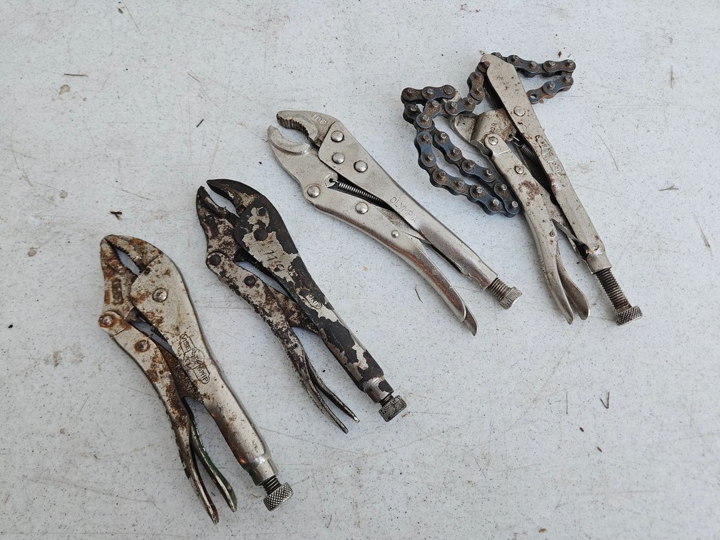 Assortment of Locking Pliers
