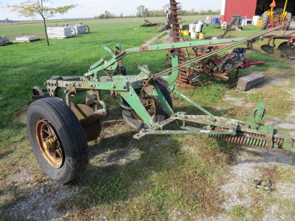 Vintage John Deere 2 bottom plow