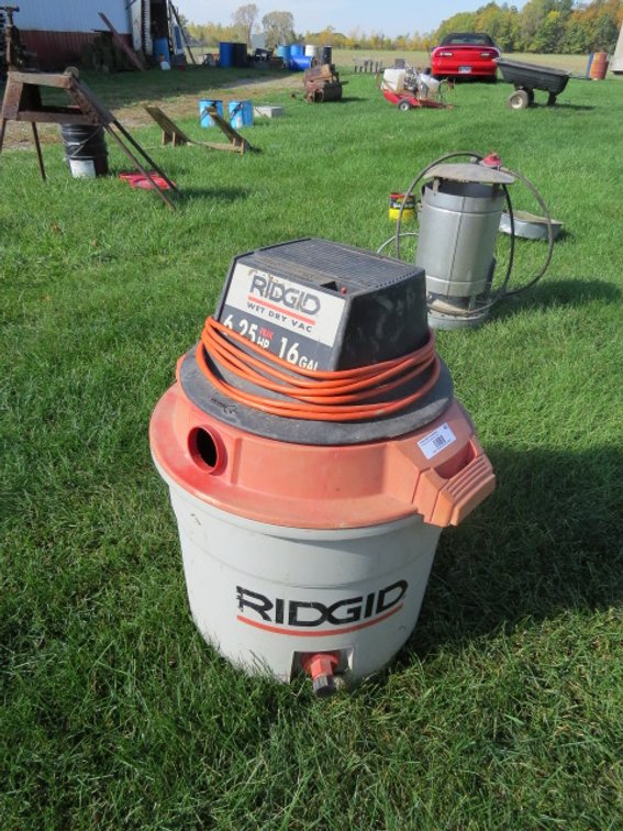 Ridgid wet dry vac