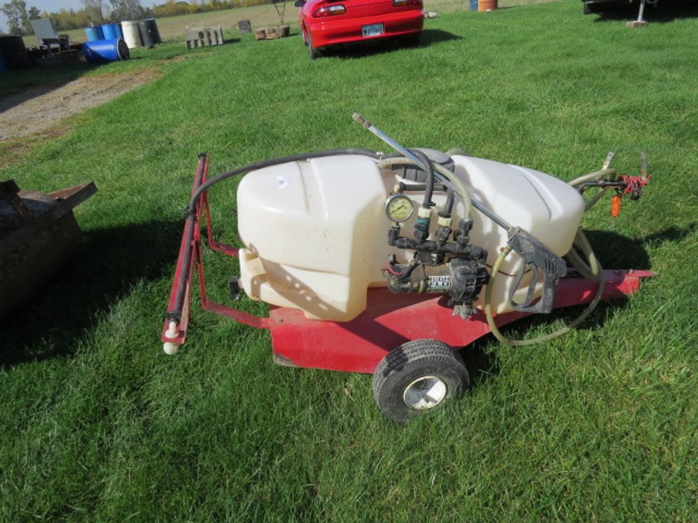 High-Flow tow-behind trailer sprayer