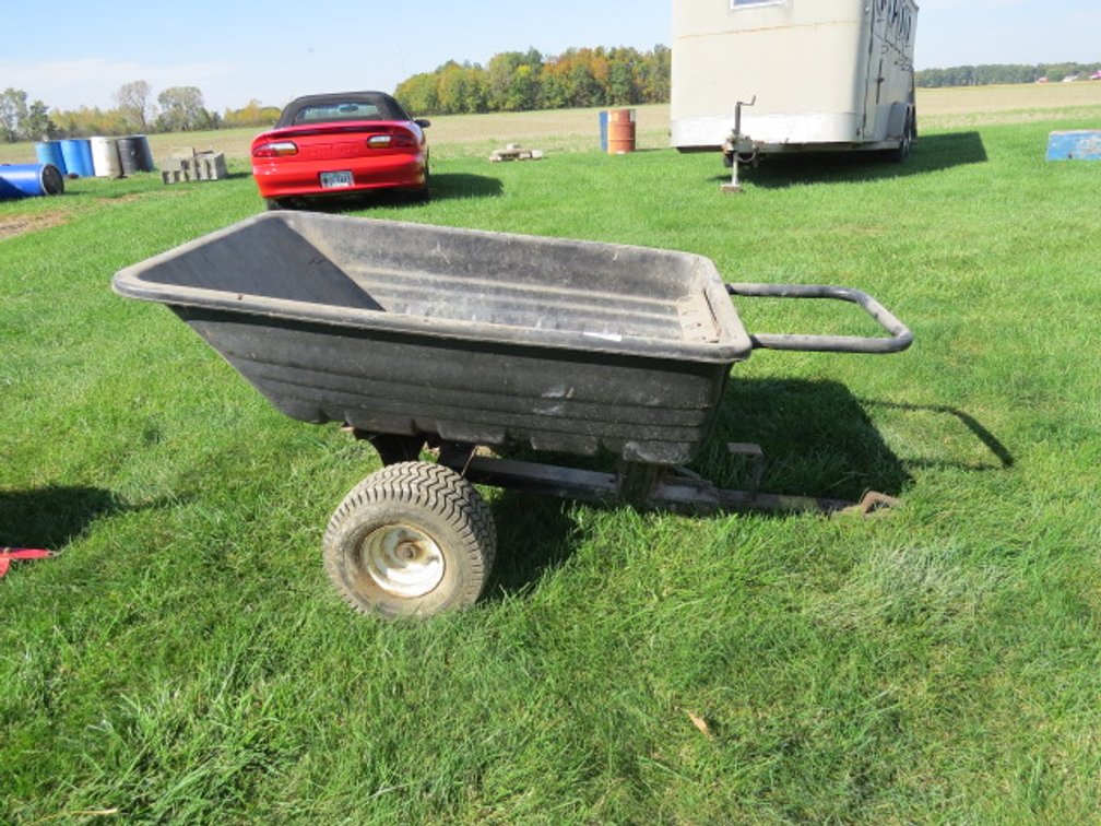 Agri-Fab Poly Utility 10 Dump Cart