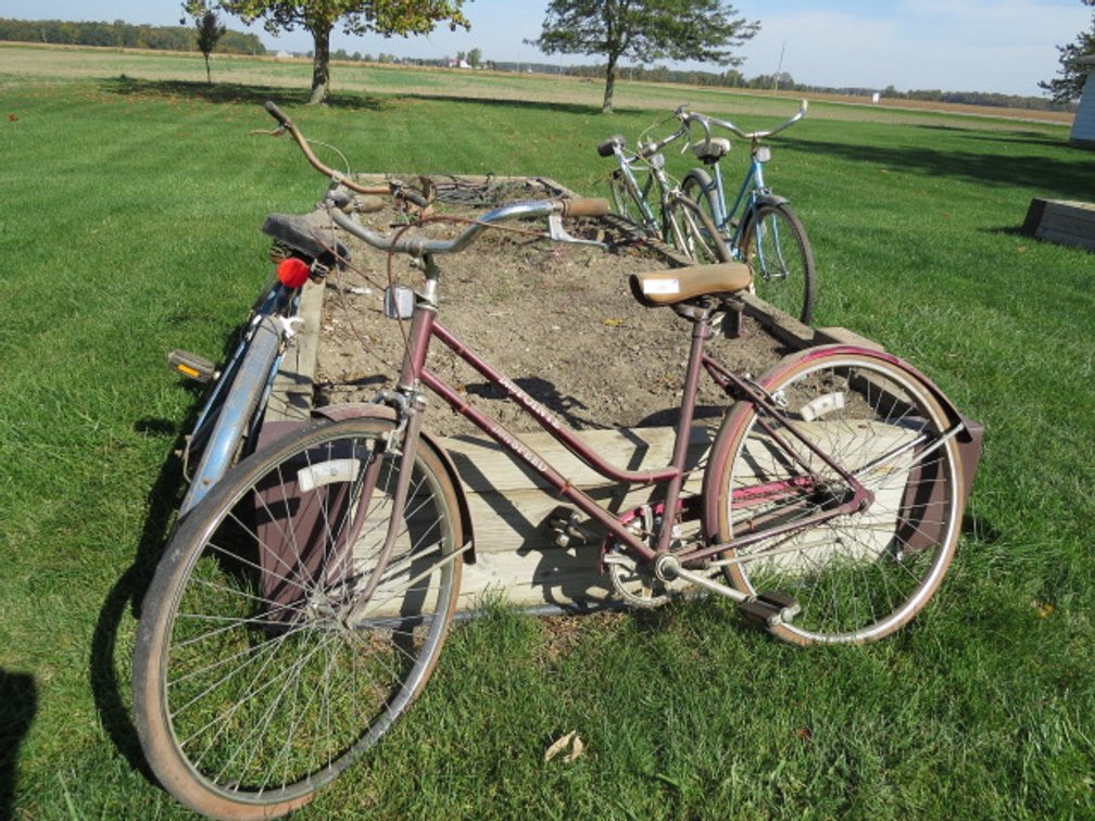 (2) Vintage bicycles